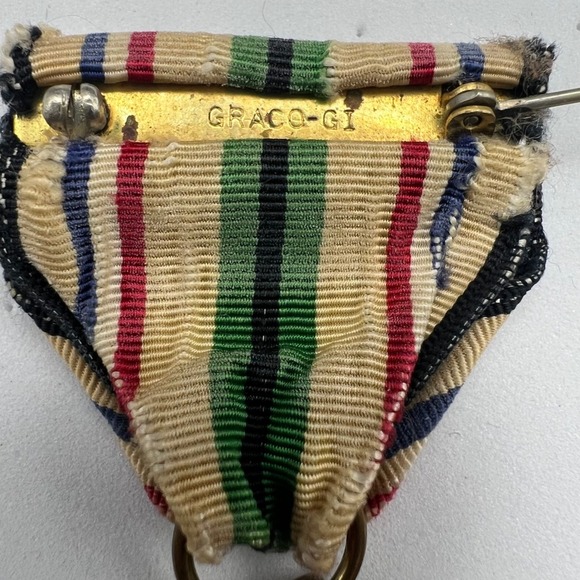 Vintage Southwest Asia Service Medal With One Battle‎ Star Military Collectable - Picture 3 of 5